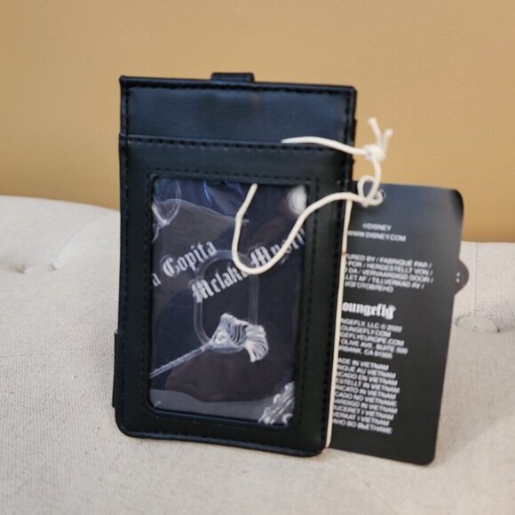 Loungefly Disney Hocus Pocus Black Flame  Candle Cardholder Wallet Halloween NEW - Picture 5 of 7